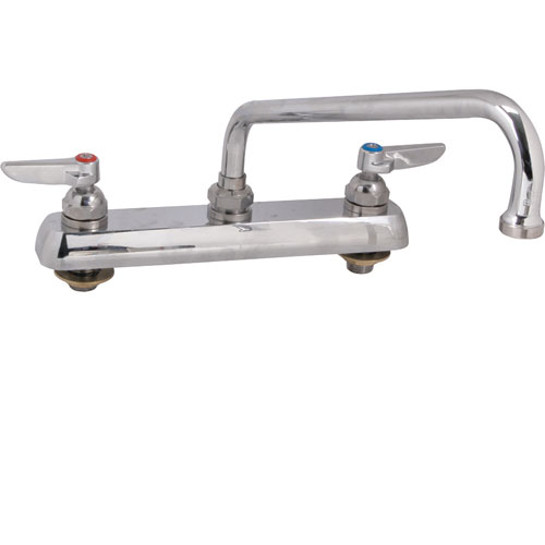 (image for) T&S Brass 1122 FAUCET,8"DECK , 10"SPT,LEADFREE